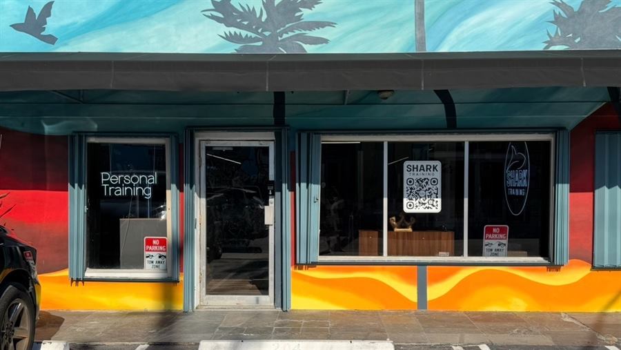 Shark Training storefront on NE 1st Ave